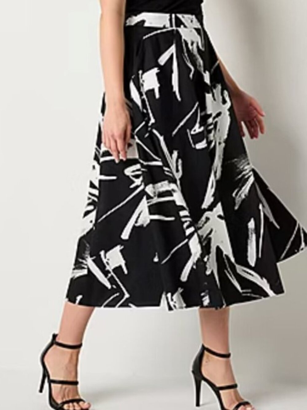 NWOT Worthington Midi Skirt SZ 18P 100% Cotton